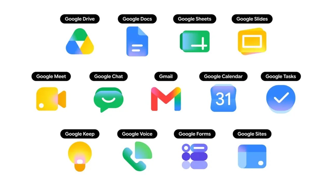 Google İkonları Yenilendi