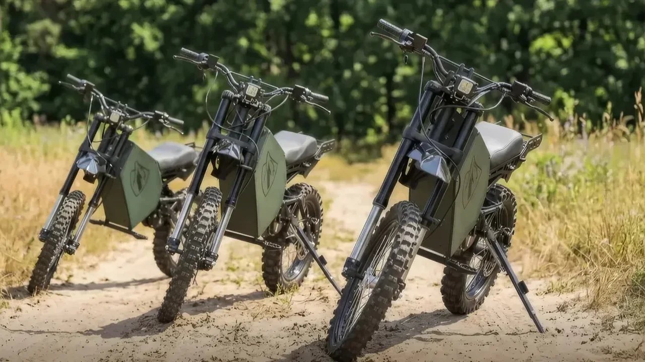 Ukrayna Ordusunun Yeni Elektrikli Motosikleti Göreve Başladı